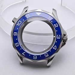 High-Quality Silver Diving Watch Case for Men with Automatic Movement (43 silvery)
