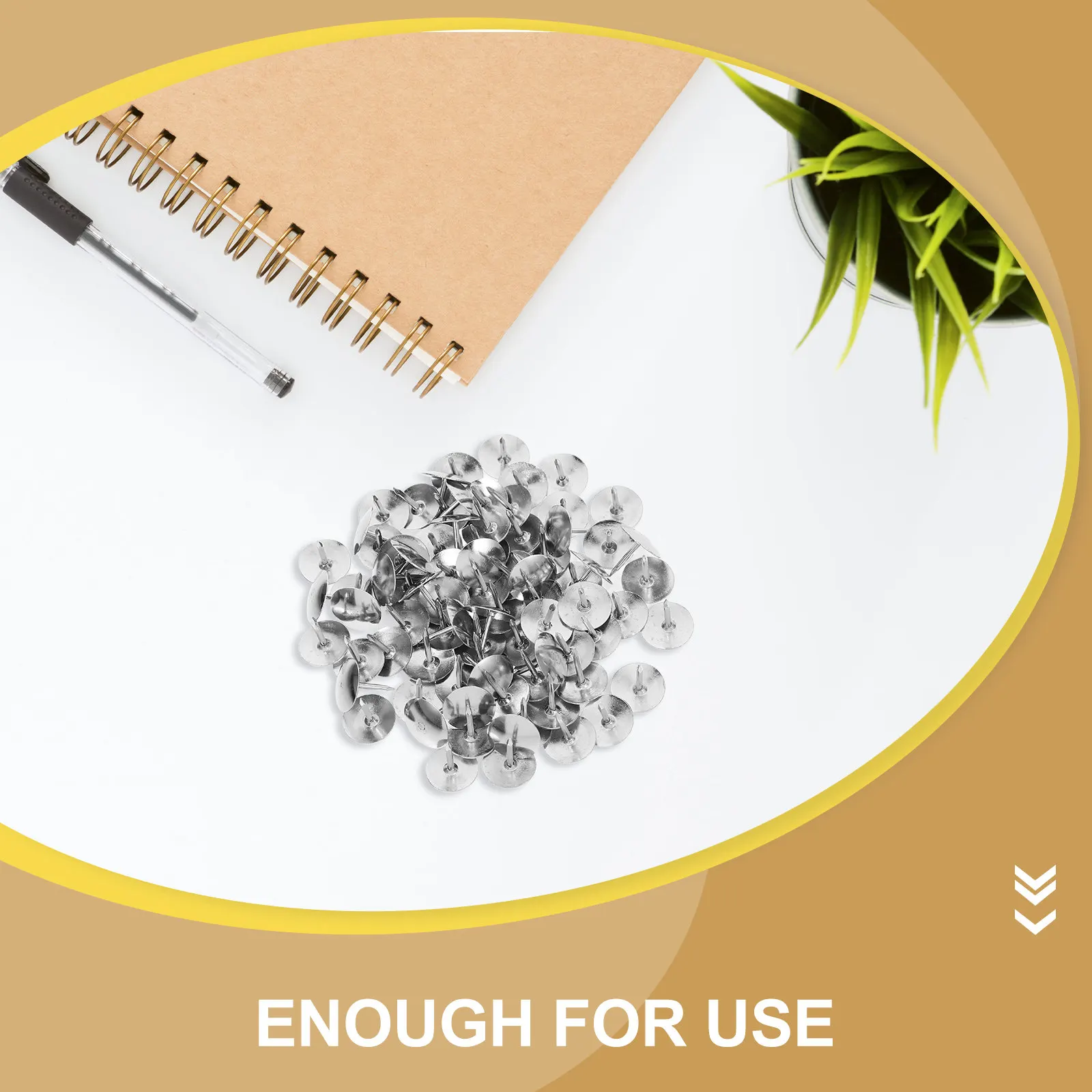 800개 장 압정 다기능 푸시핀 휴대용 사무용품 도구 불필요 사진 걸이용 고리