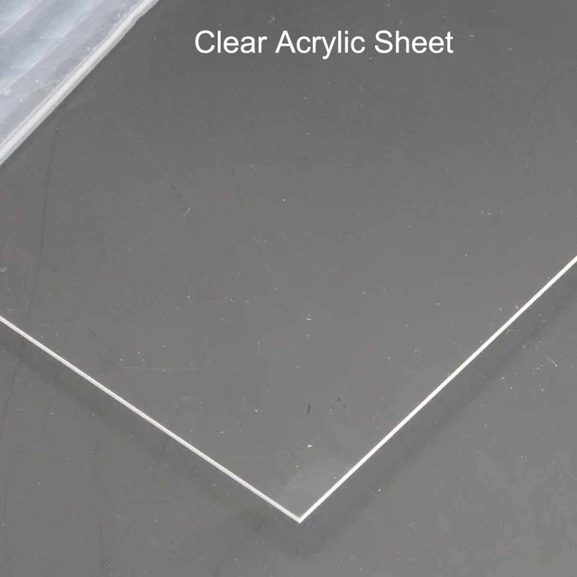 Plastic Transparent Board Perspex Panel Thickness  Sheet Transparent  Plastic 1mm - Window-dressing Hardware - Aliexpress