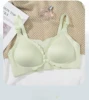 Summer Smooth Nursing Bra Front-Open, Seamless, Wire-Free, Ice Silk Bra with Push-up Effect 2