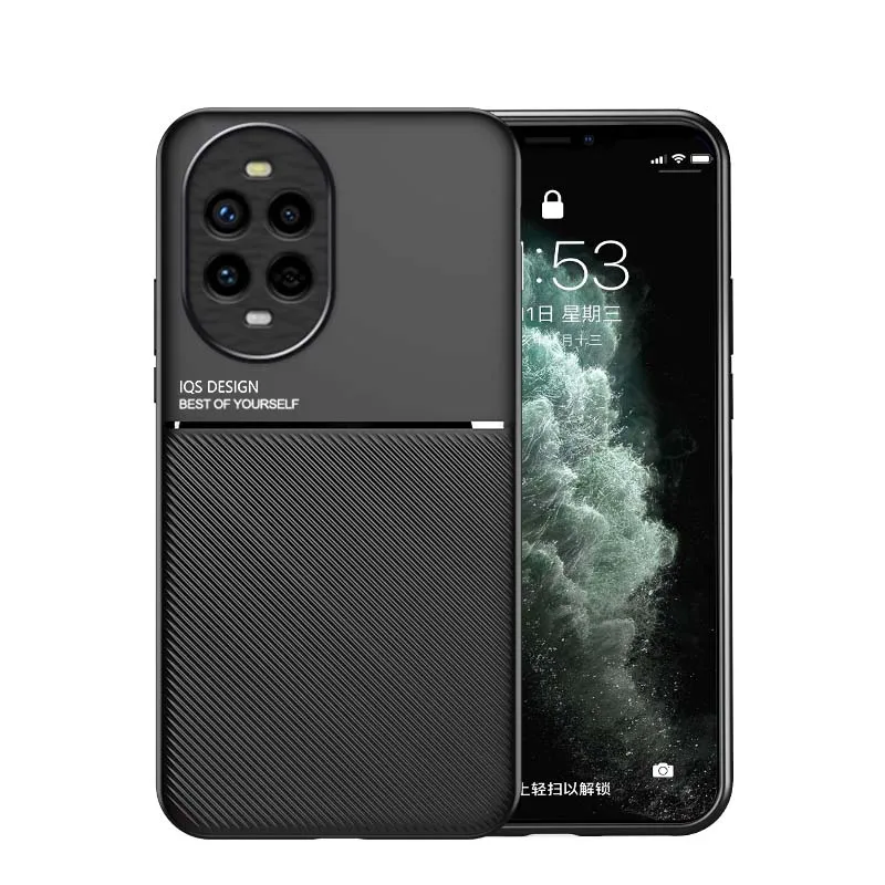 Enhanced Magnetic Soft Matte Silicone Case - Full Coverage Anti-Fingerprint Protector TPU Shell