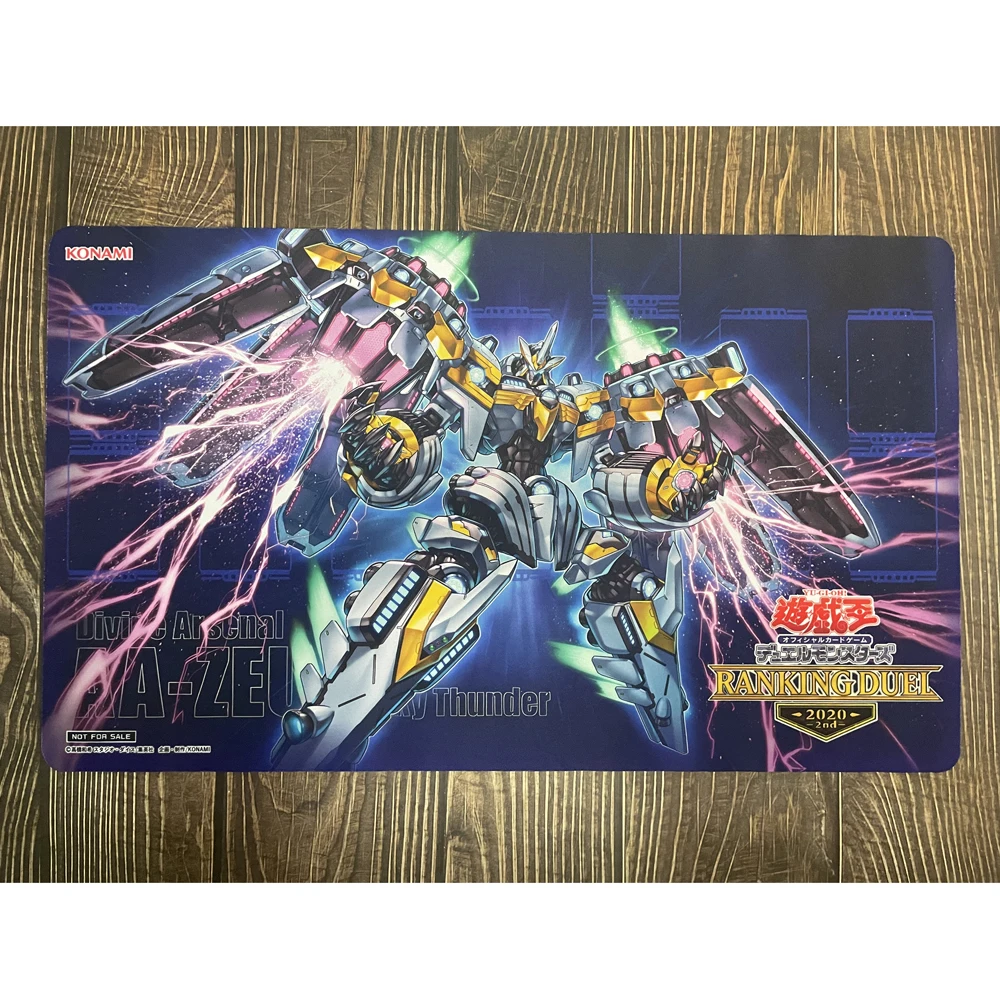 Yu-gi-快適な粗さAA-ZEUS-スキーサンダープレイマットカード