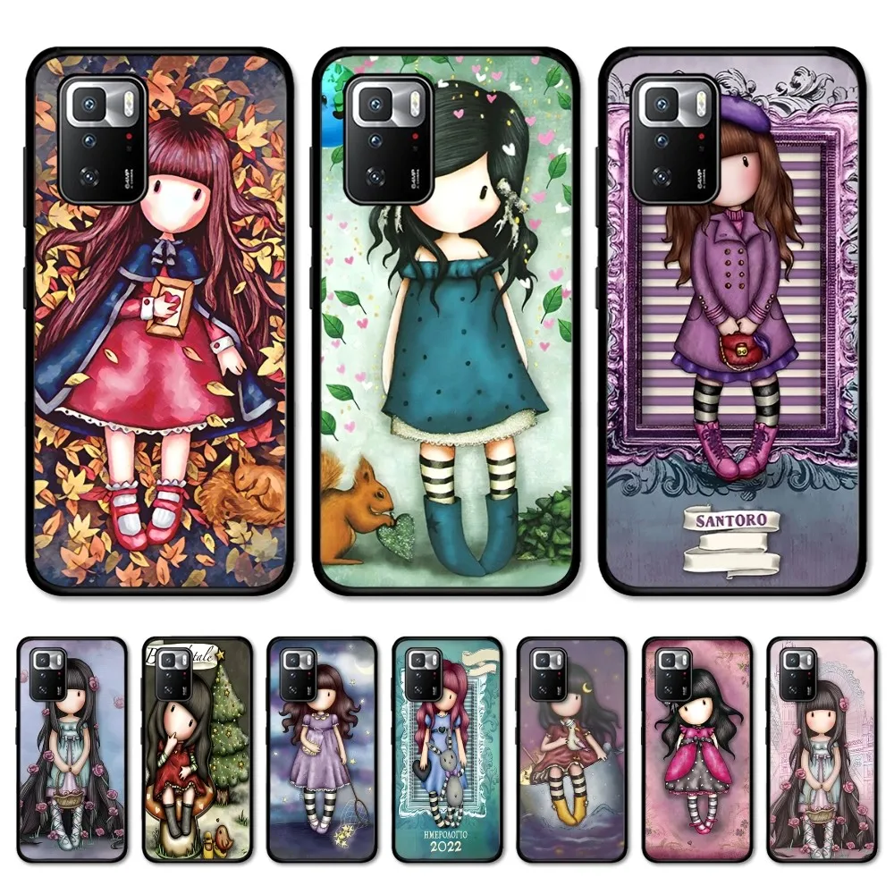 Japan Santoro G-Gorjuss Custodia Per Telefono Per Redmi Note 4X5 A 6 7 8 T 9 9S 10 11 11S 11Epro Poco M3 Pro