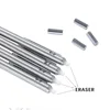 Metal Mechanical Pencil 0.3/0.5/0.7/0.9/2.0mm HB Automatic Pencil with Protective Cover Office School Writing Supplies 4
