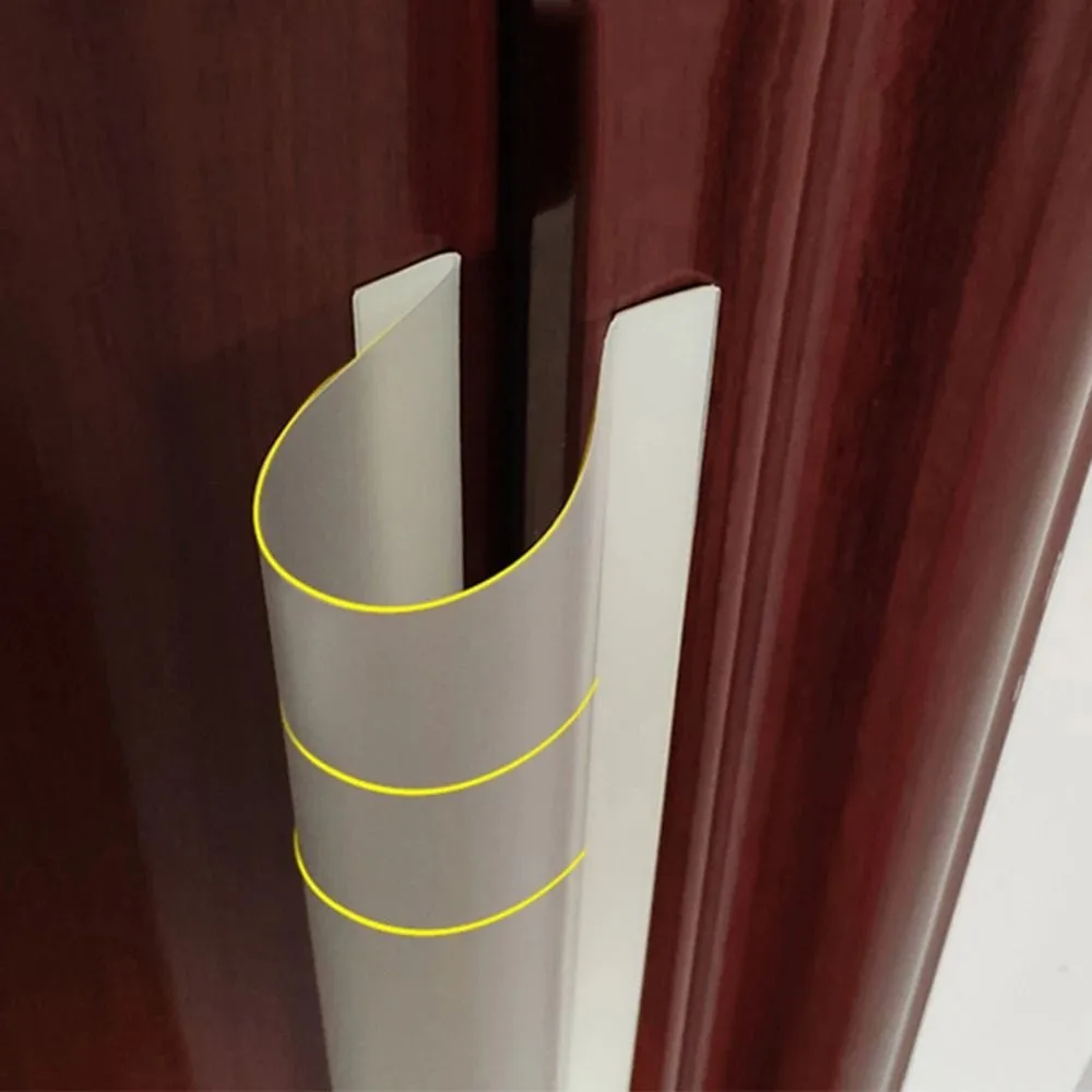 Practical 120cm Finger Pinch Door Guard Translucent Anti-pinch Door Hinge Protector Cover Safety Seamless Stopper Home