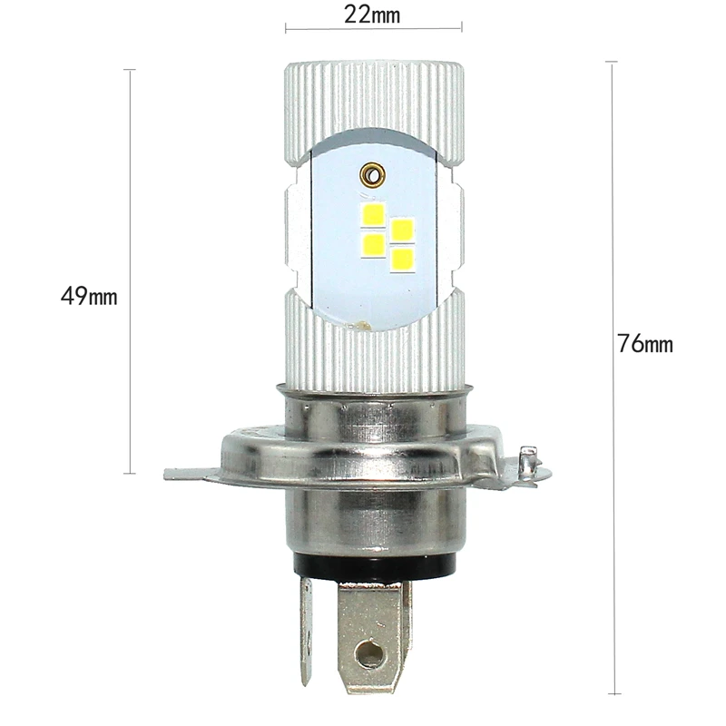 Motorcycle Headlight Motorcycle LED Lights LED Lights Philips HS1 LED Headlight Motor 6500K 12V PX43t Moto Bulb 11636UEMX1