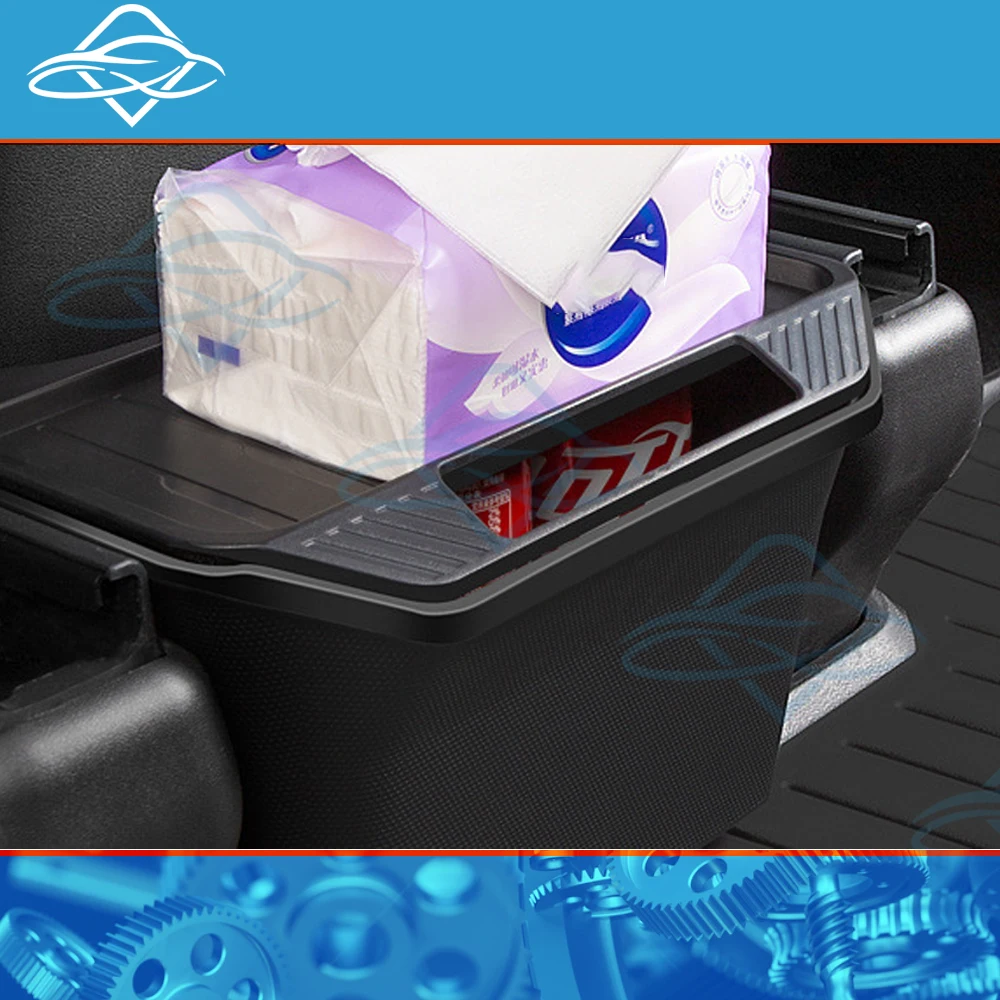 Rear Seat Storage Box for Tesla Model Y Juniper 2021-2025 thumbnail 4