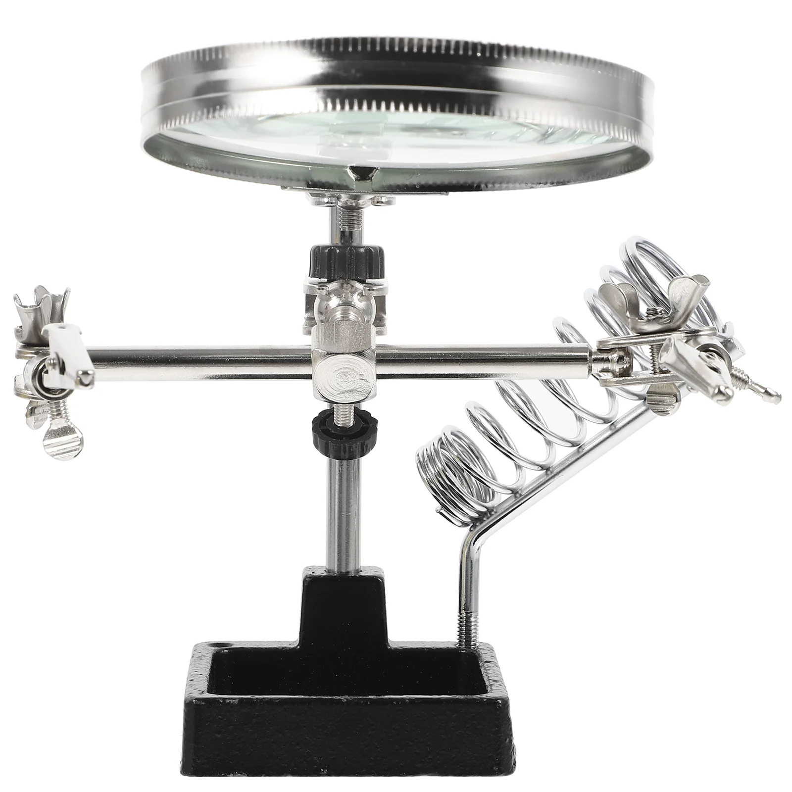 

Soldering Iron Station Magnifier Station Magnifying Soldering Station Solder Holder Accessory