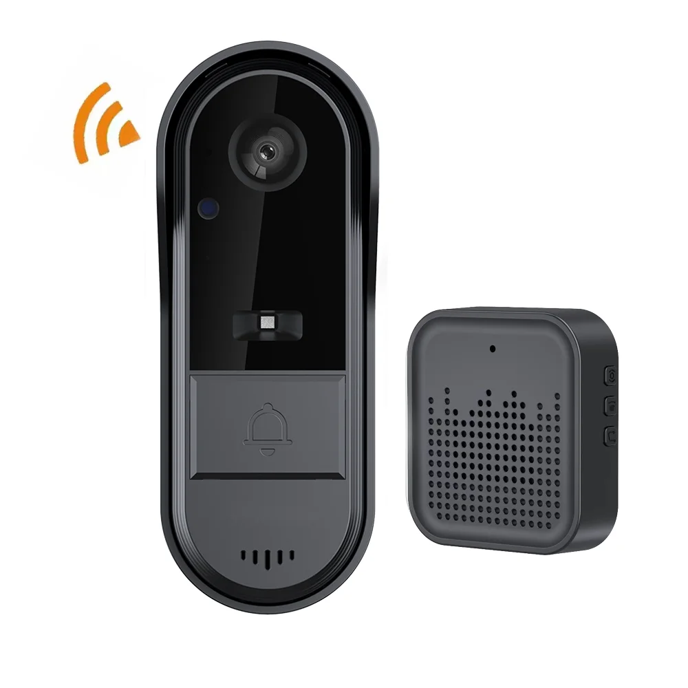 Tuya WiFi WirelessVisual Doorbell Camera Outdoor Waterproof Smart Life APP Notification Motion Detection Night Vision