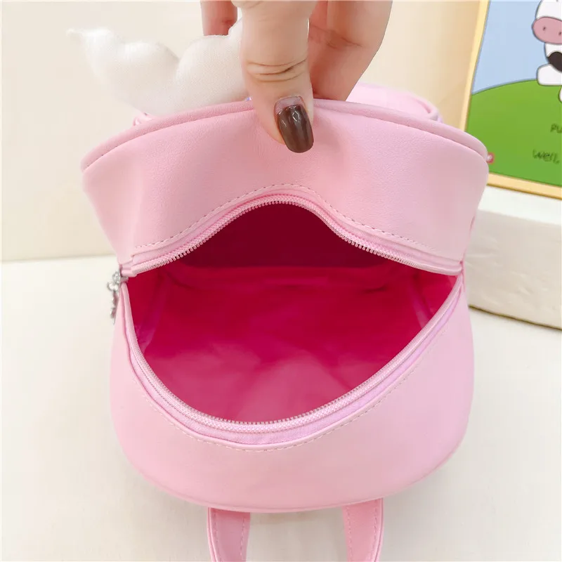 Lovely Mermaid Star Children's Sequins Backpack Cute Cartoon Kindergarten Schoolbag PU Leather Baby Girls Lightweight Handbags 6
