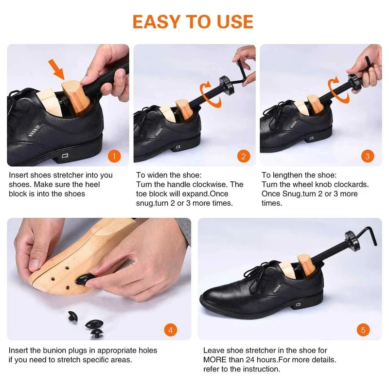 Stretcher Shoes Tree Shaper Rack 1Piece Unisex Shoe S/M/L for Women Man Adjustable Wooden Pumps Boots Expander Trees Size shoe stretcher,shoe accessories,shoe tree