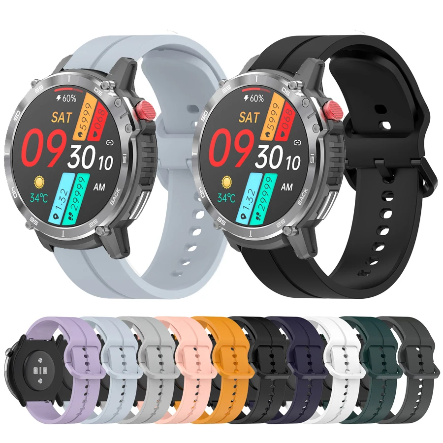 Correa-de-reloj-LEMFO-K22-PRO-K27-K37-C20-K56-PRO-LEM56-DM50-pulsera-de ...