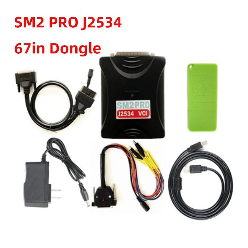 

SM2 PRO J2534 VCI Pcmflash ECU Program 67 in 1 With Dongle