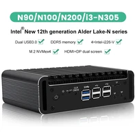 Topton Soft Router 12th Gen Alder Lake i3 N305 N355 N100 N150 4x Intel i226-V 2.5G Fanless Mini PC Firewall Appliance VPN Server 2