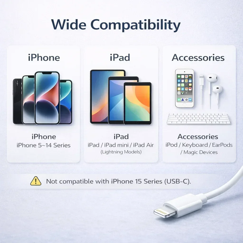 Premium 2M Fast Charging Cable – Available in 1/2/3 Pack Options