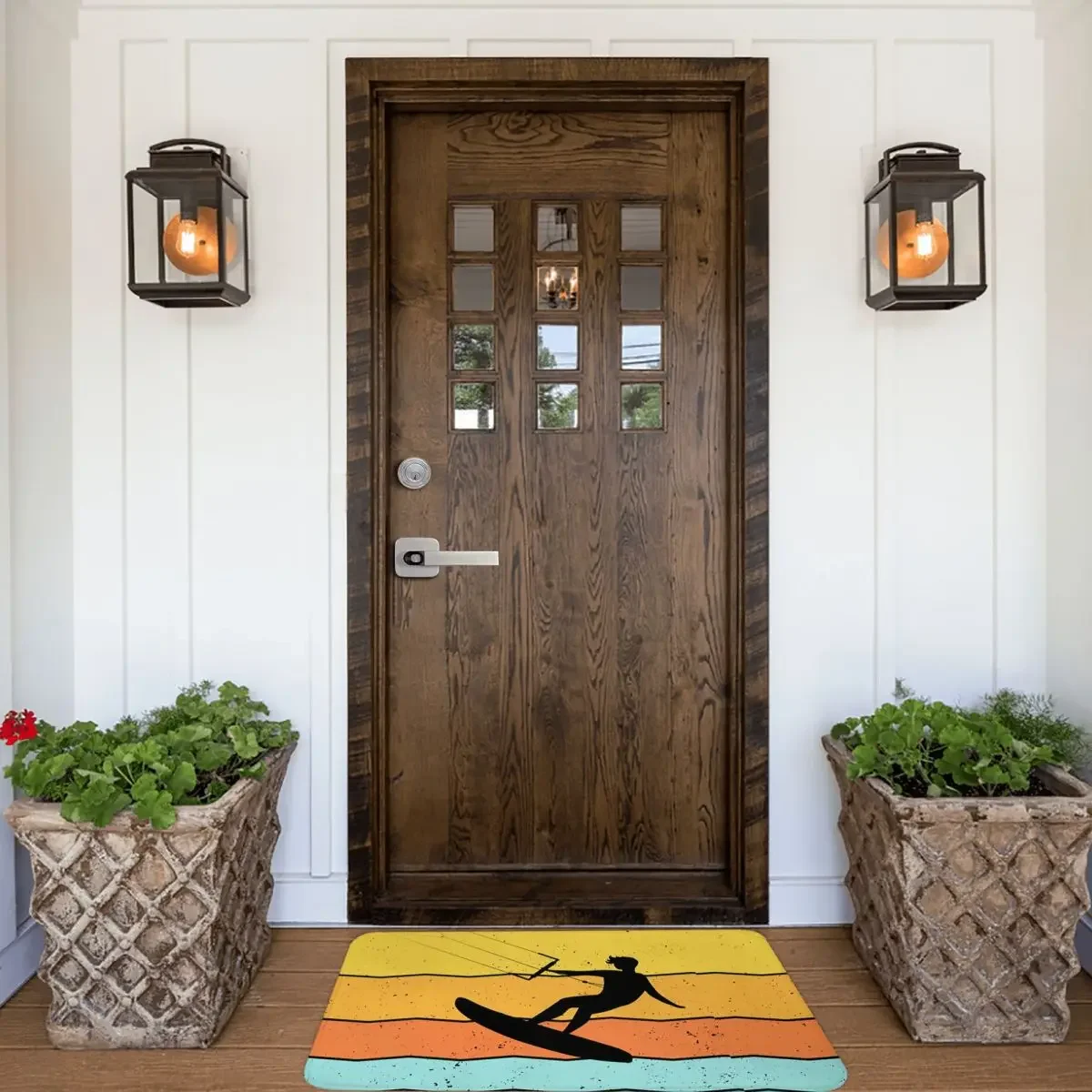 Kitesurfing Kite Surfing Bedroom Mat Vintage Rug Home Doormat Living Room Carpet Entrance Door floor mat door mat fun doormat