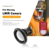 384x288 0.8-1.4μm 50kHz High Temperature Warning 1-8x Digital Zoom FPV Drone Thermal Core Camera for Fire Security Flir 1