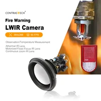 384x288 0.8-1.4μm 50kHz High Temperature Warning 1-8x Digital Zoom FPV Drone Thermal Core Camera for Fire Security Flir 1