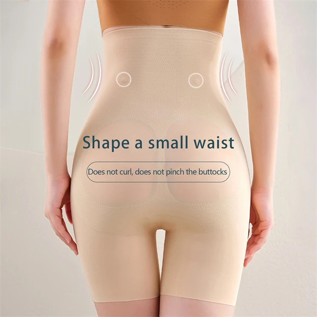 New Amberoxus ElaShape High Waisted Tummy Control Pants Fiber Restoration  Shaper Slimming Underwear For Women Bodyshaper Panties - AliExpress