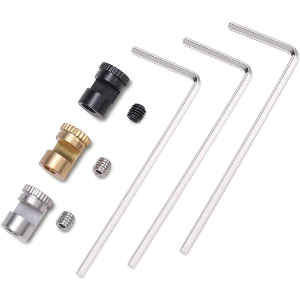 3PCS 110 Thumb Stud Push Cutter Button 416 Stainless Steel 110 Screw Pusher Screw Replacement Outdoor&Camping Tool Accessories