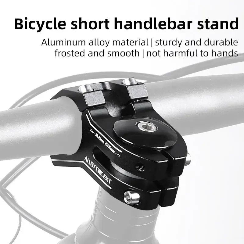 Bicycle Stem ESLNF 31.8 Stem 45mm Bike Short Stem CNC Aluminum Mountain Bicycle Handlebar Bicycle Road Bike MTB BMX