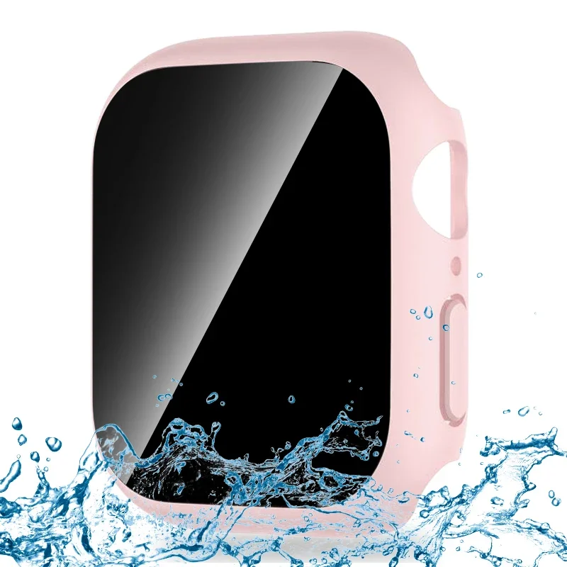 Waterproof Privacy iWatch Bumper with Anti-Peep Screen Protector Cover