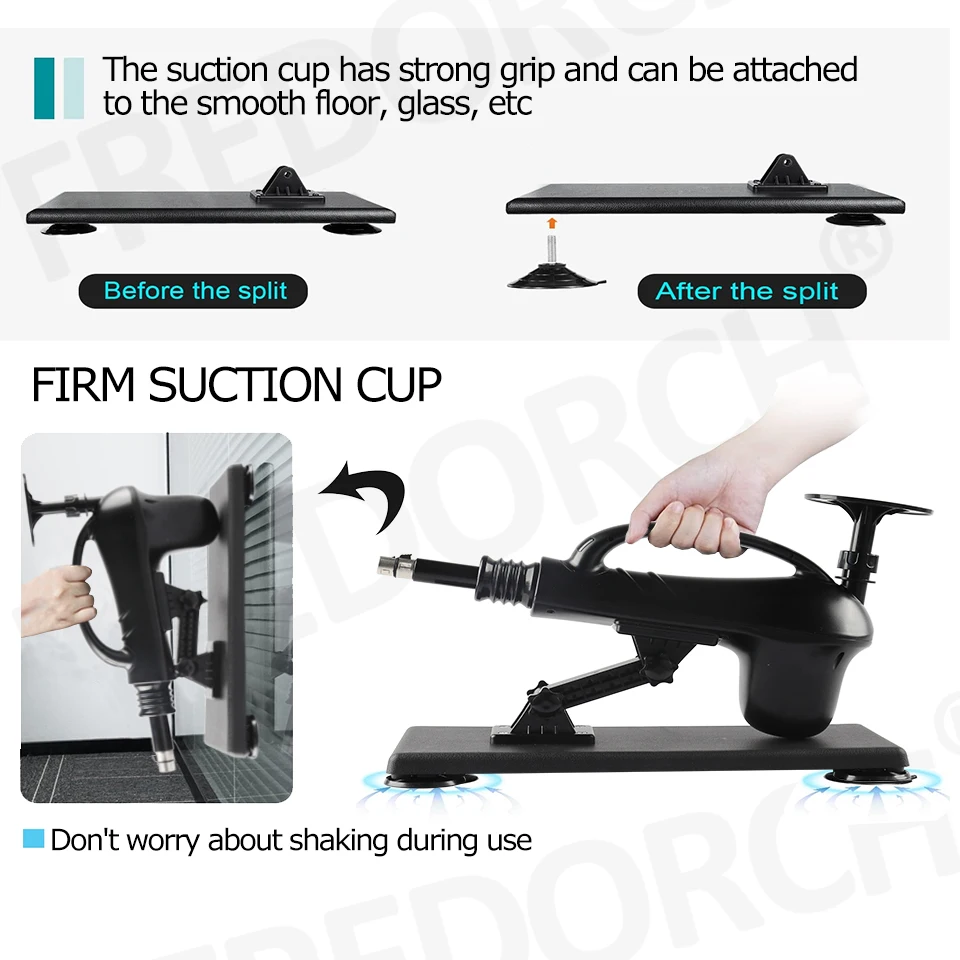 FREDORCH Sex Machine for Woman Adjustable Masturbating Pumping with different Accessories Sex machine Gun for Men sex masturbate