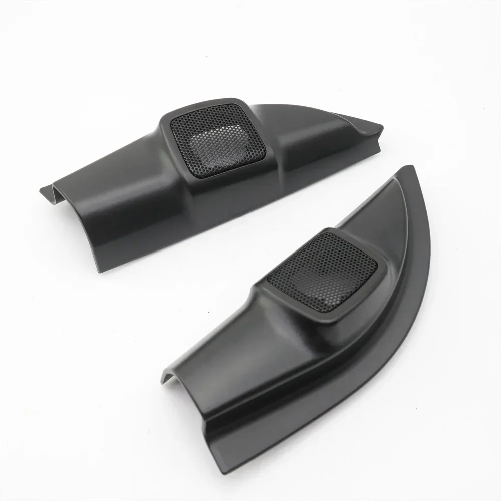 Car Tweeter Refitting Audio Door Angle Gum Speaker Cover Boxes Mounts 2PCS for Mazda 2 M2 2008 -