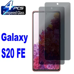 Premium Privacy Tempered Glass Screen Protector 2/4 Pack - 4 pieces (Galaxy S20 FE 5G)