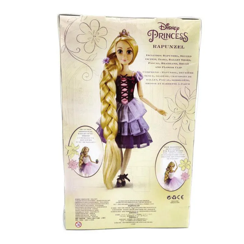 Obobb Rapunzel brinquedos, boneca de maquiagem, brinquedo de