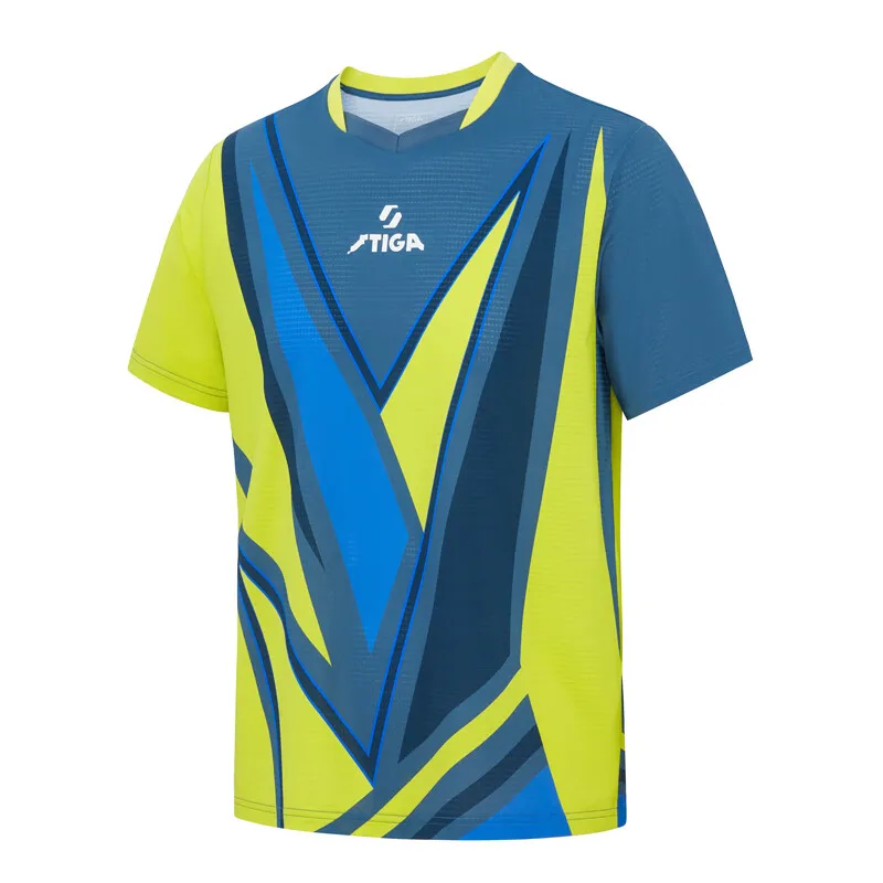 Sport jersey stiga Table tennis clothes men women t-shirts T shirt ping pong quick dry top polo CA-131D