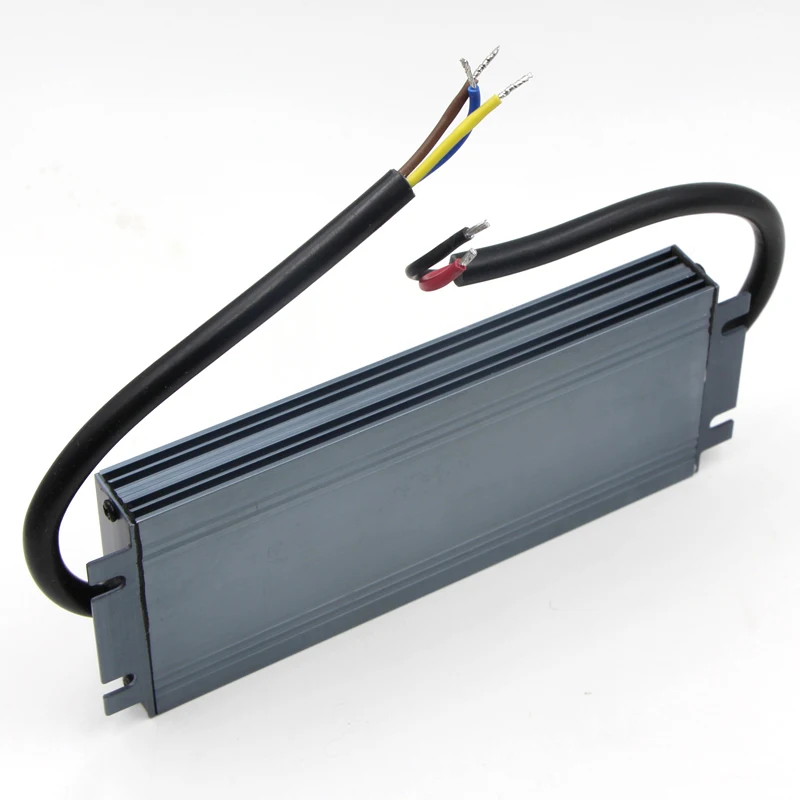 LED 스트립 전원 공급 장치, 110V 220V 12V 24V LED 드라이버, IP67 방수 초박형 LED 조명 변압기, 60W 100W 120W 150W 200W