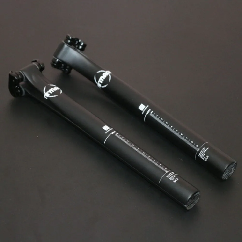 MTB Road Bike Seatpost 31.6/30.8/27.2mm 330mm Bicycle Full Carbon Fiber Seat Post Tube Mountain Bike Adjustable Angle Seat Tube