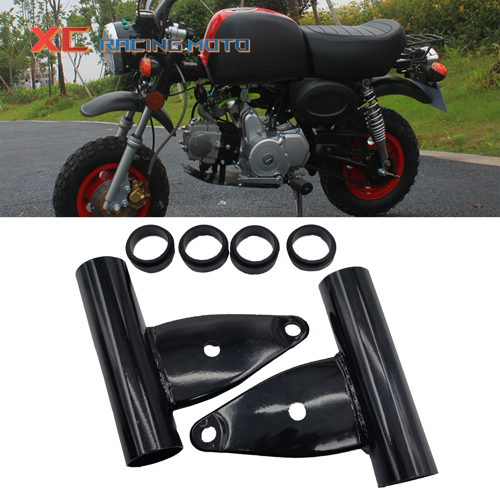 STONEDER Silencieux D'échappement En Acier Inoxydable Pour Honda Z50 Z50A Z50J Monkey Bikes