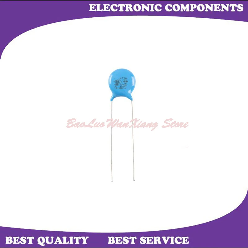 

10 Pcs/Lot Y2-AC250V-F-472M P=7.5 4.7nF±20% 250V DIP2 New and Original In Stock