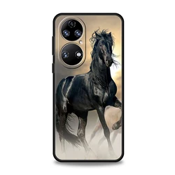 Elegant Horse Design Phone Case - Premium Quality Protective Cover for Huawei P40 Lite (A1)