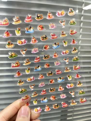 Kawaii Rilakkuma Expressions Nail Art Stickers - Cute and Waterproof Decals (20 - MINI)