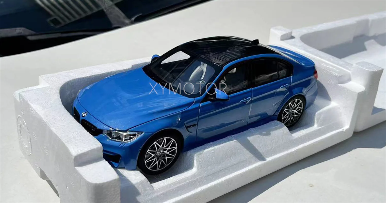BMW M3 Competition Blue Norev 1/18