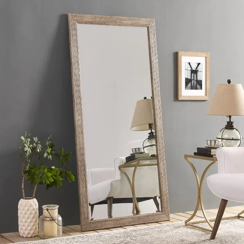 

Rustic Floor Mirror Natura