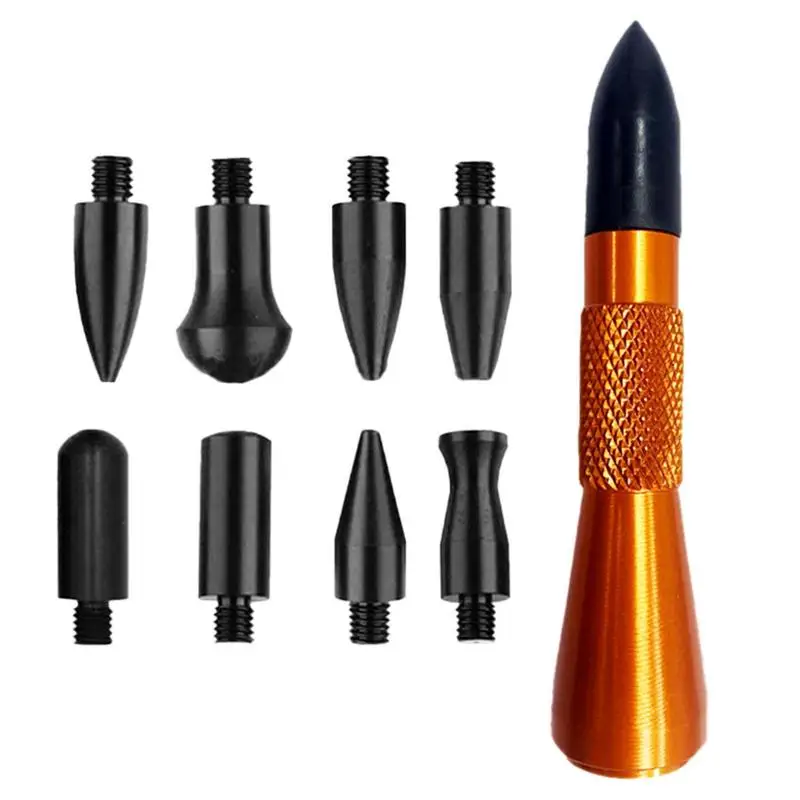 

Dent Repair Tools Strong Aluminum Dent Puller Dent Rubber Hammer For DIY Dent Repair On Cars Handheld Appliance Dent Remover 9