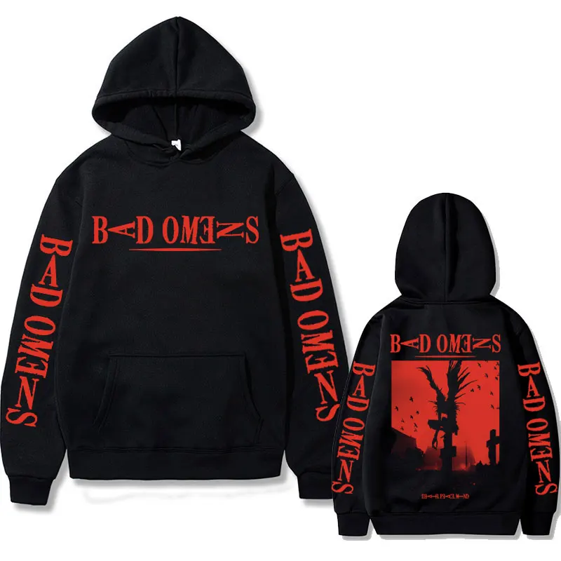 

Japanese Anime Death Note Ryuk Double Sided Print Hoodie Men Manga 90s Classic Vintage Hoodies Unisex Cosplay Clothes Sweatshirt