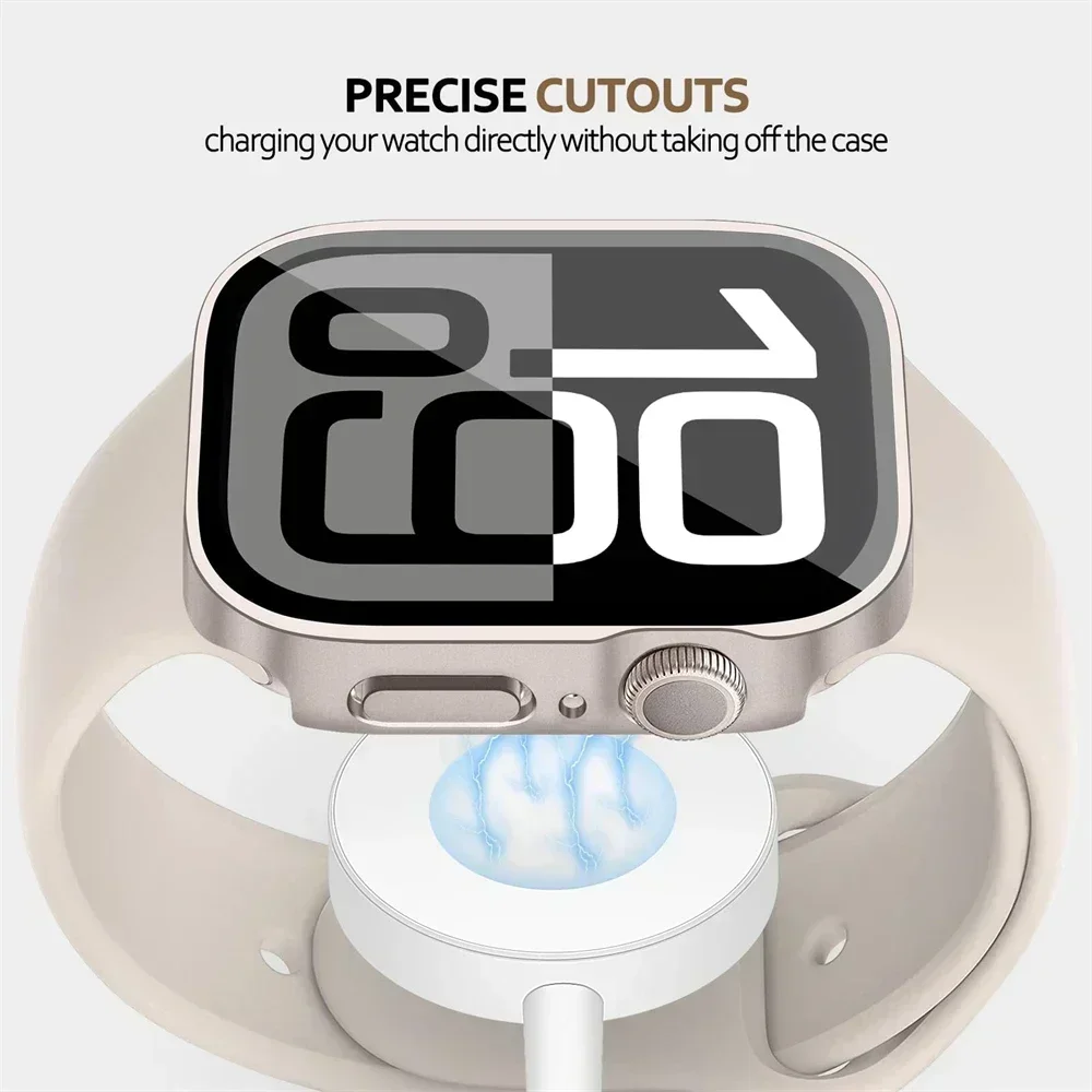 Premium Glass Screen Protector Case for Smartwatch Display Protection