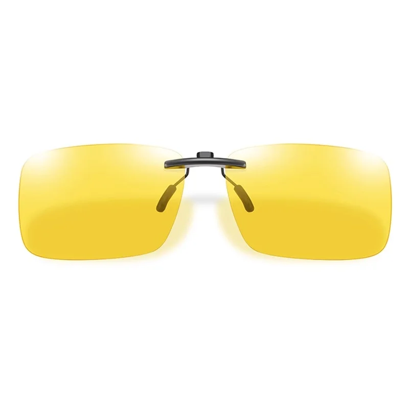 Professional Night Driving Clip-On Myopia Night Vision Polarized Anti-Glare Glasses for Men and Women