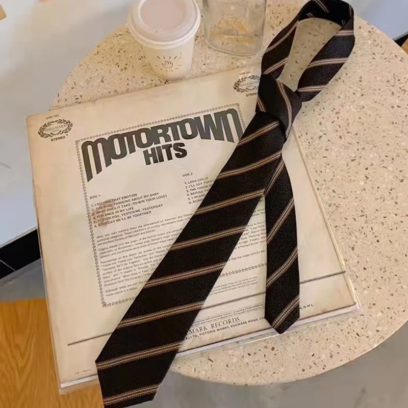 Bow Tie JK Uniform Tie Pre-tie Bow Ties Uniform Ties For Student Solid Color Basic Small Necktie Long Skinny