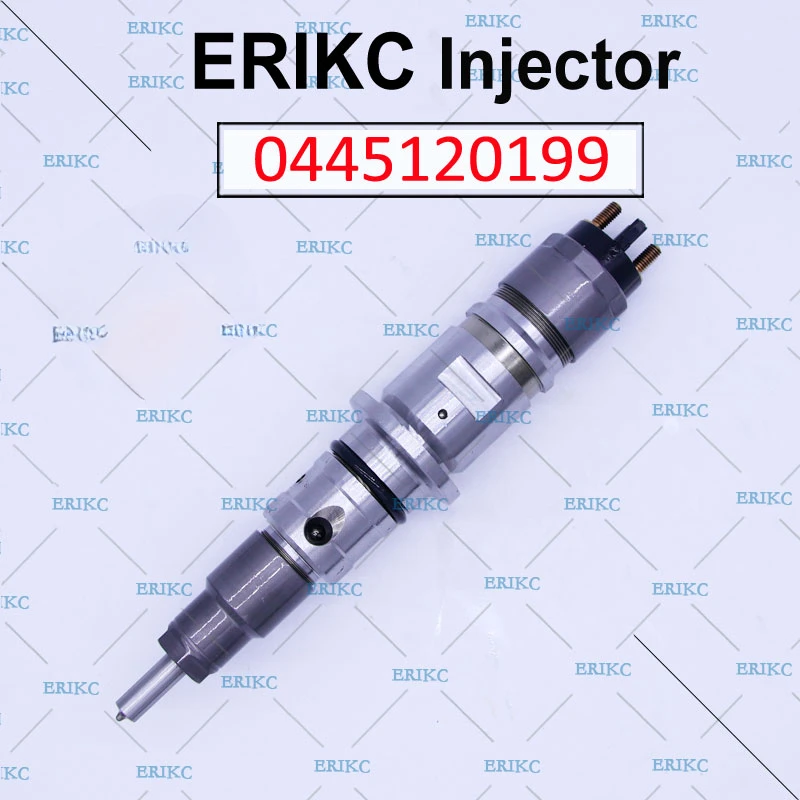 

ERIKC 0 445 120 199 Common Rail Injection 0445120199 Truck Fuel Oil Injector Diesel Injectors 0445 120 199 for CUMMINS 4994541