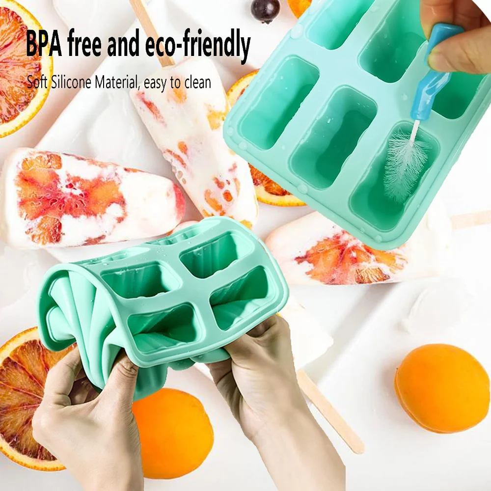 True Sphere Ice Tray, Dishwasher-Safe Silicone Ice Mold, Makes 6