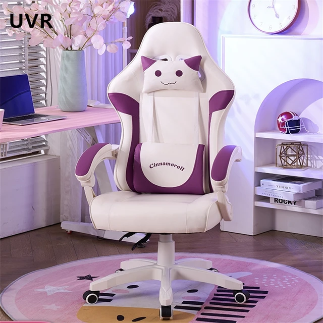 Gaming-Stuhl Ergonomischer Bürostuhl mit Kissen