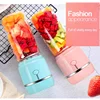 Portable Electric Fruit Juicer Wireless USB Rechargeable 6 Blades Mini Mixer Multifunction Summer Smoothie Blender Machine 4