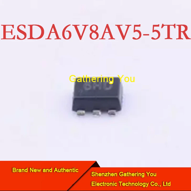 

ESDA6V8AV5-5TR SOT553 TVS/ESD электростатический защитный диод, новый аутентичный
