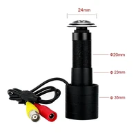 1,7 мм панорамная камера «рыбий глаз» 1080P широкоугольная AHD камера PAL 2MP CCTV дверной просмотрщик регулируемый для домашней безопасности — изображение 6